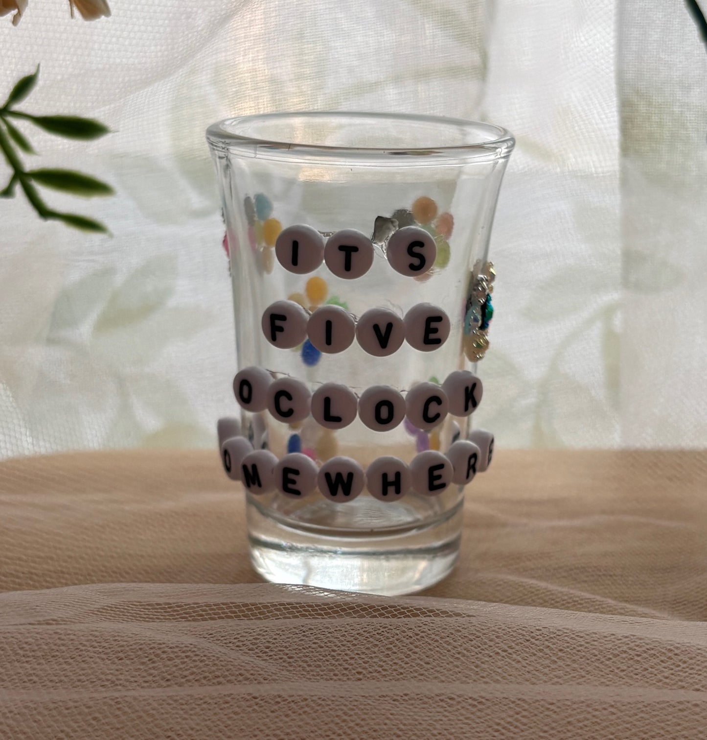 It's 5 O'Clock Somewhere Shotglass