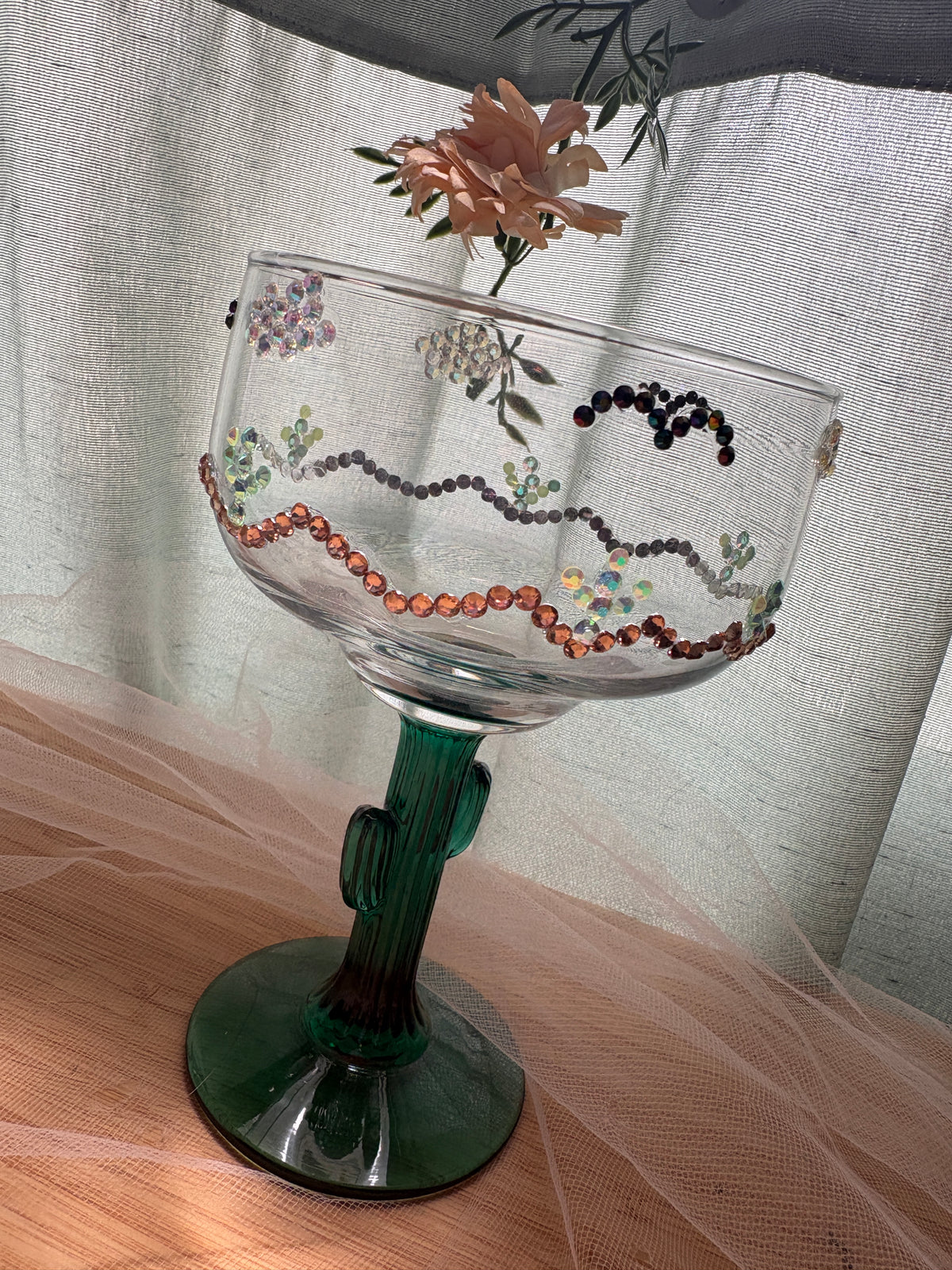 Desert Landscape Cactus Glass