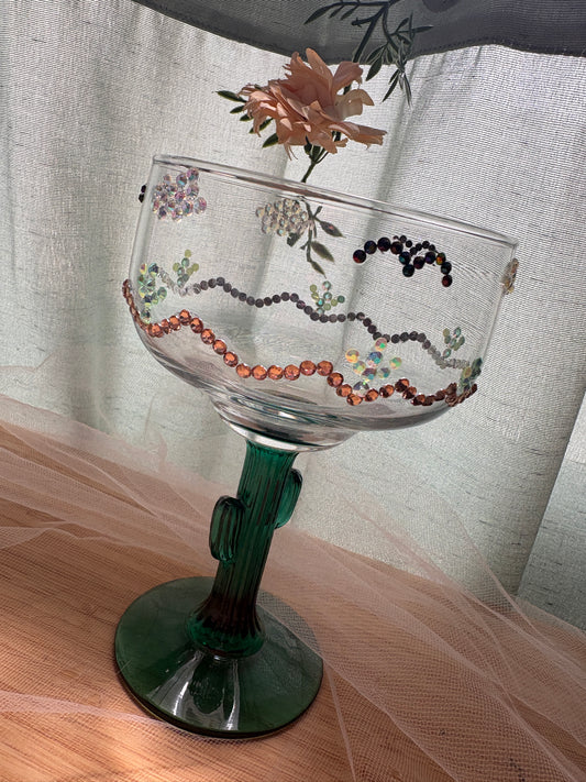 Desert Landscape Cactus Glass