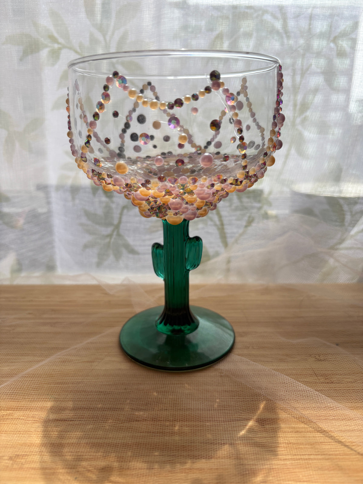 Purple & Golden Goblet